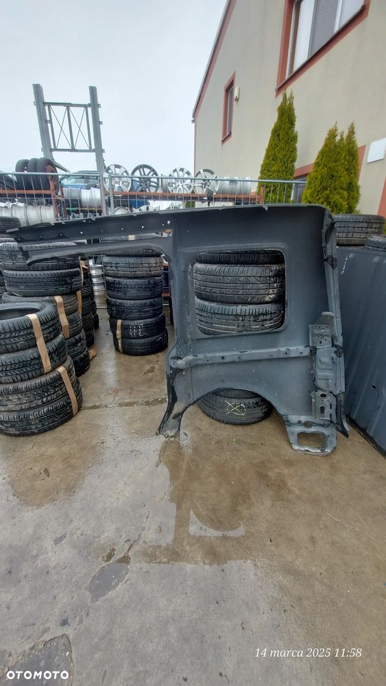 vw caddy poszycie tył prawe blotnik - 2