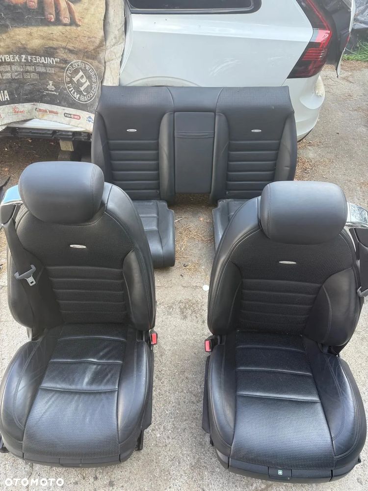 fotel fotele skora skory mercedes cl w216 63amg 63 amg masaze dynamica wentylowane - 1