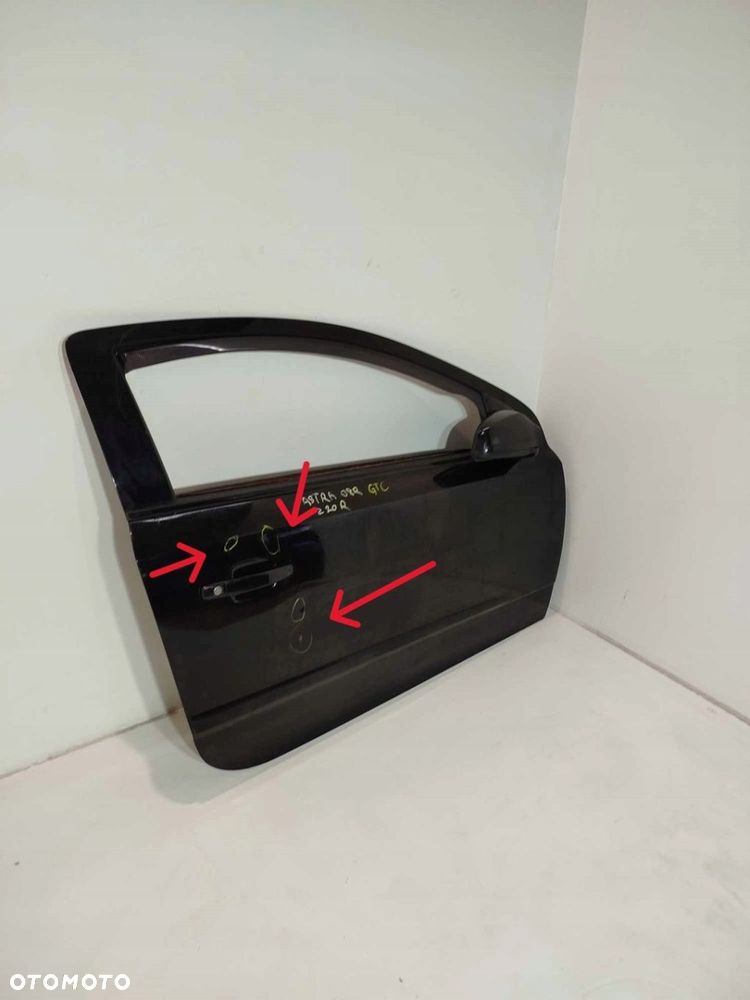 DRZWI PRAWY PRZÓD PRAWE PRZEDNIE OPEL ASTRA H GTC 04-08 Z20R - 2