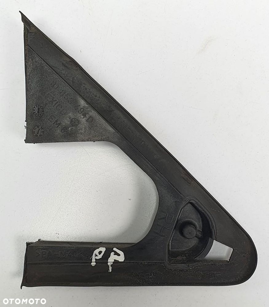 OSŁONA TRÓJKĄT LUSTERKA PRAWY PRZÓD VW NEW BEETLE 1C 1C0853494D - 1