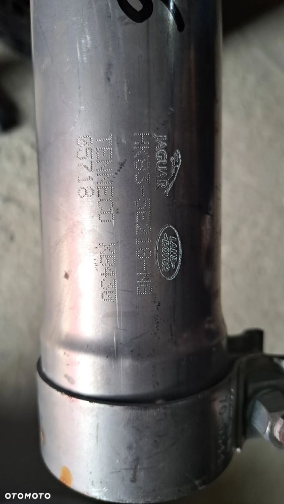 Jaguar F-Pace HK83 tłumik rury rura łącznik tłumika układ wydechowy wydech - 3