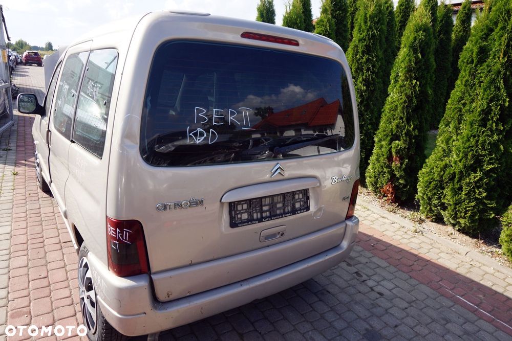 KLAPA BAGAŻNIKA TYLNA BERLINGO I LIFT II M59 KDDC  SREBRNY CITROEN 2002-2008 - 1