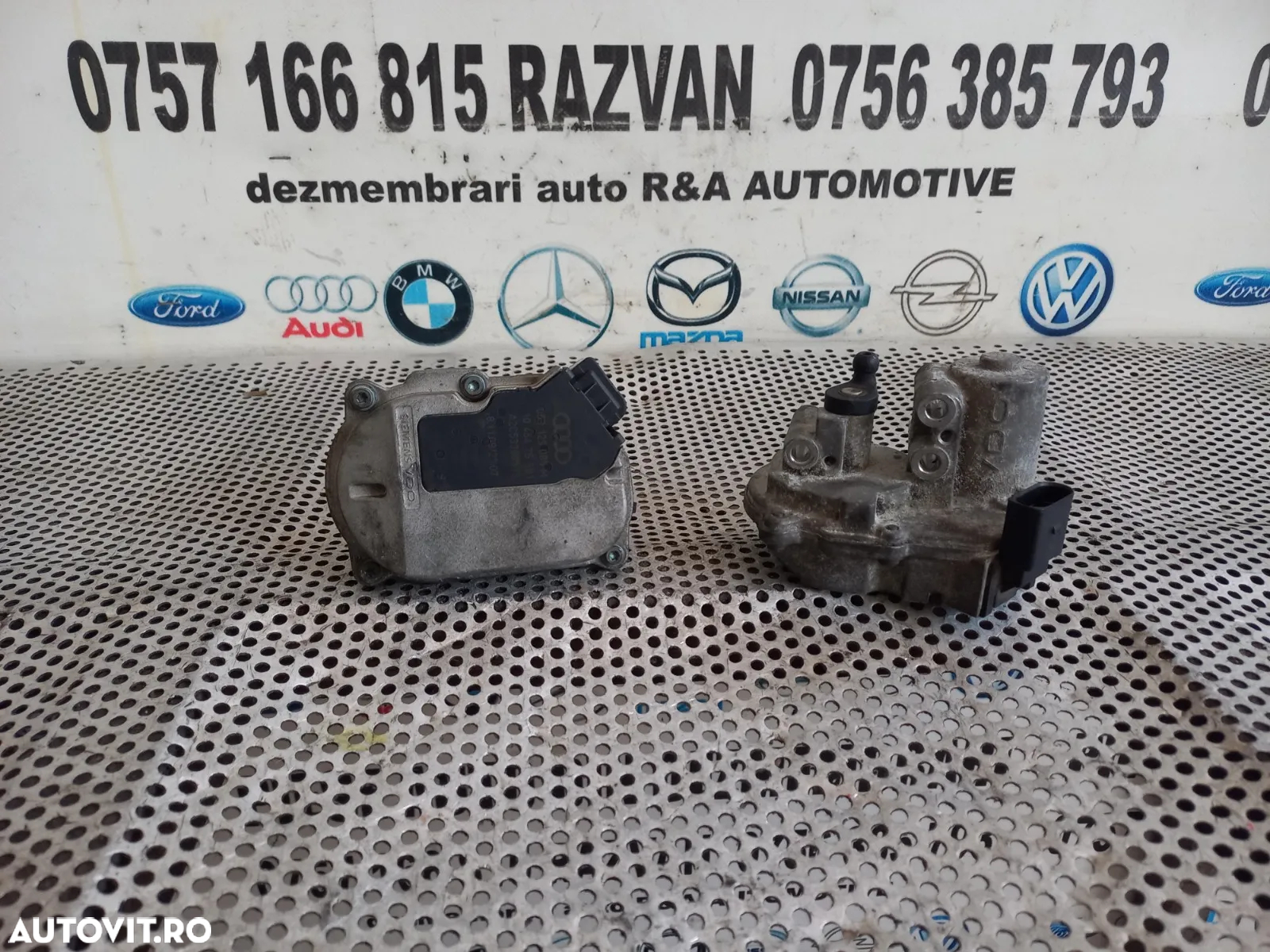 Motoras Clapeta Galerie Admisie Acceleratie Audi Q7 Vw Touareg 3.0 Tdi Cod M M Dezmembrez Audi Q7 3 - 2