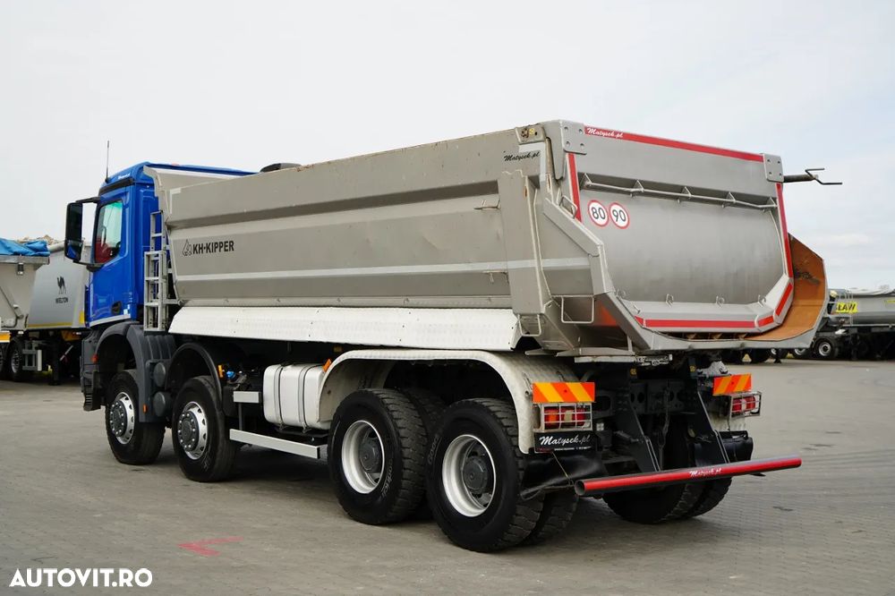 Mercedes-Benz AROCS 4145 / 8X8 / WYWROTKA TYLNOZSYPOWA / KH-KIPPER 6 M / AUTOMAT / EURO 6 - 10
