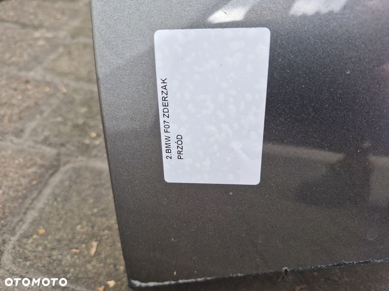 bmw f07 gt zderzak przód przedni - 11