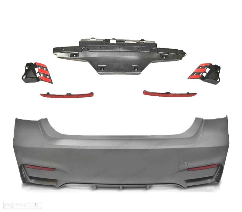 PARA-CHOQUES TRASEIRO BMW F30 LOOK M3 - 3