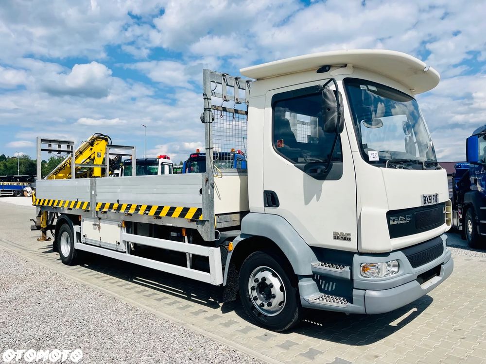 DAF DAF DAF LF CF 55.180 / 13 ton DMC / 104 tys km !!! / HDS żuraw dzwig kran Krane - 2