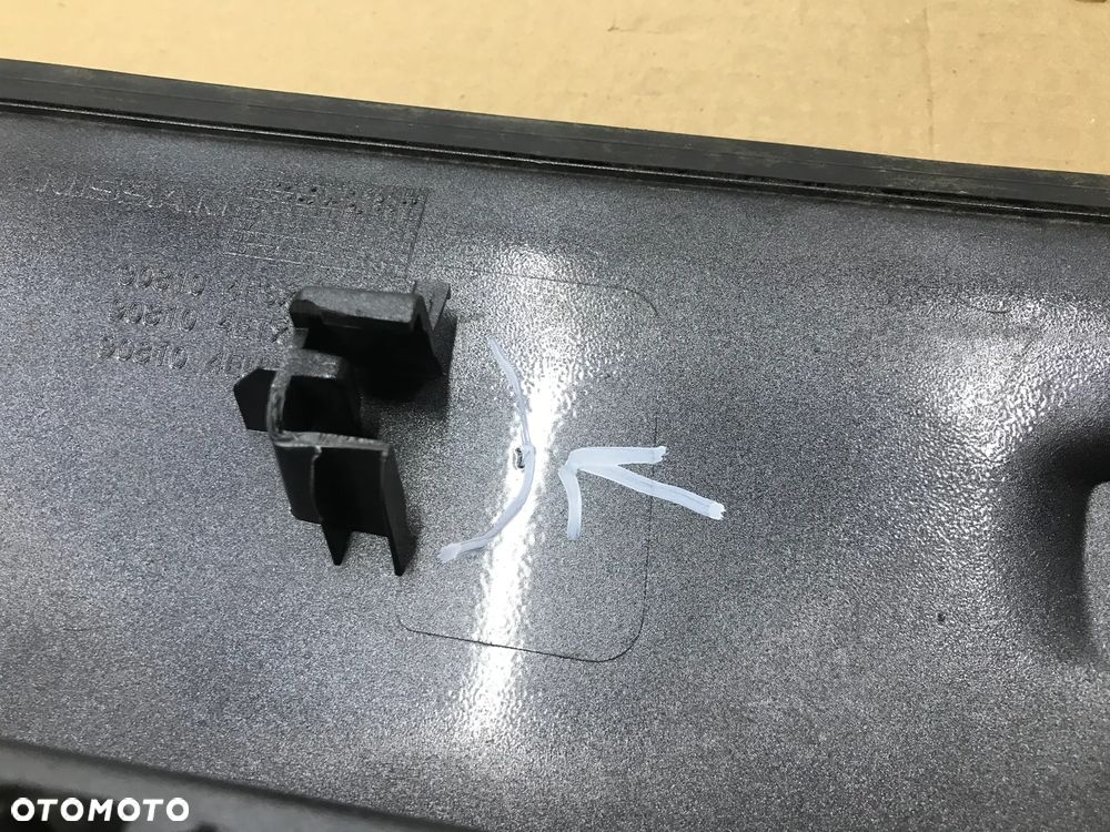 Listwa Nissan qashqai II 2 j11 blenda nakładka klapy bagażnika 908104es 908104et 908104eu - 11