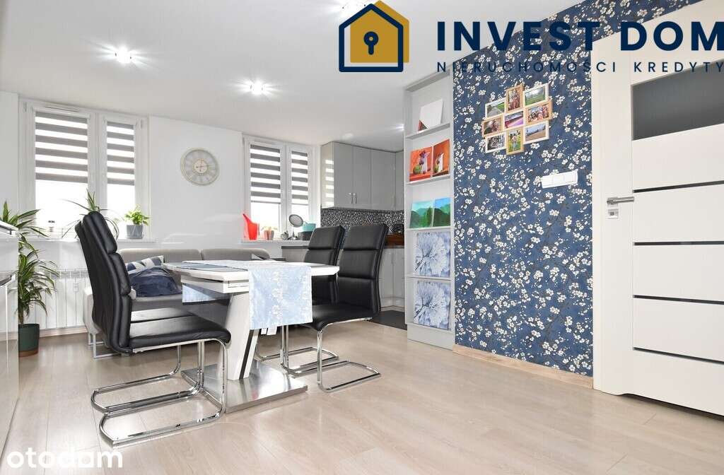 Przestronne M-4 61,8 m² z balkonem, umeblowane