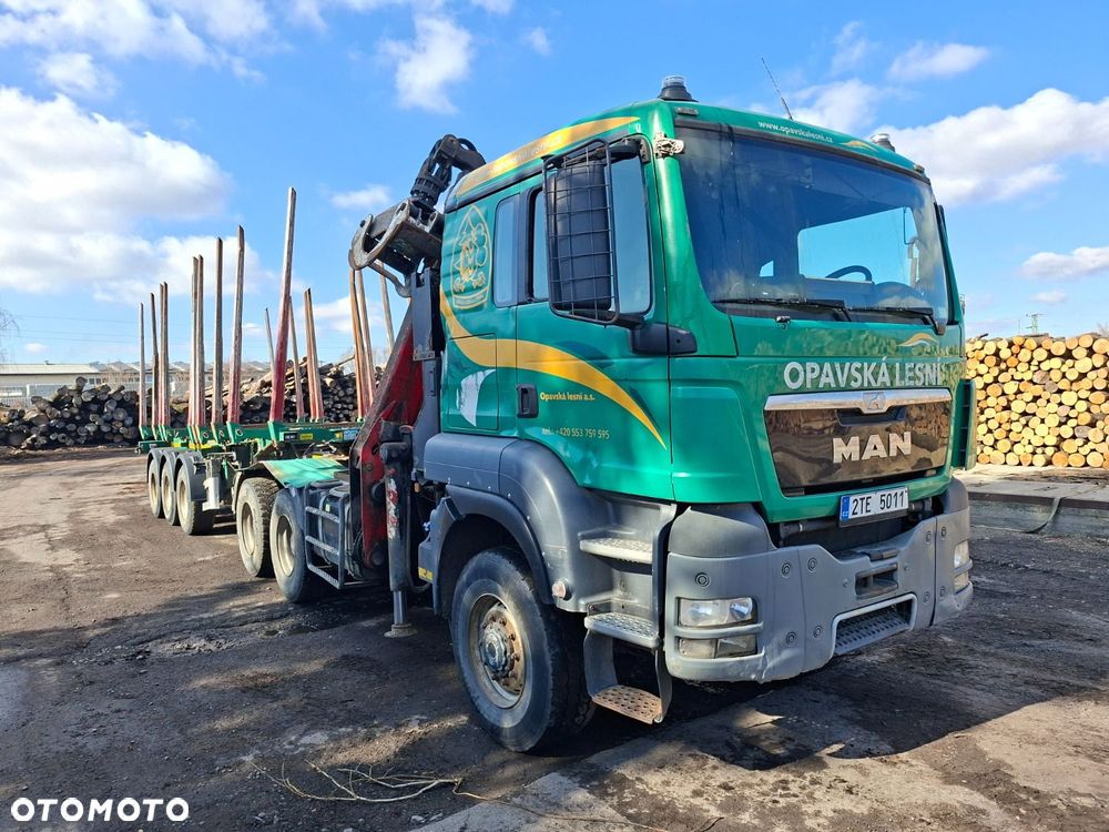 MAN Tgs 33.480 6X6 Bl + Hr + Umikov Npk 39T - 3