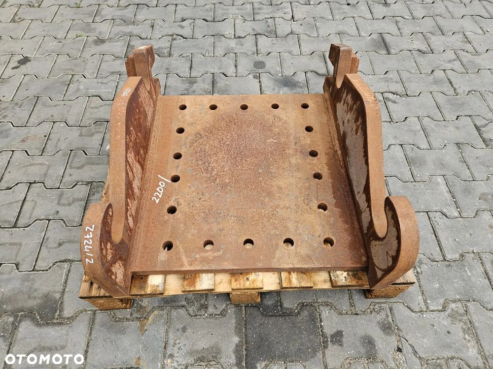 Inny CATERPILLAR VOLVO KOMATSU PŁYTA ADAPTACYJNA HAKI MŁOT ŁYŻKA CW30 VERACHTERT CW 30 - 3