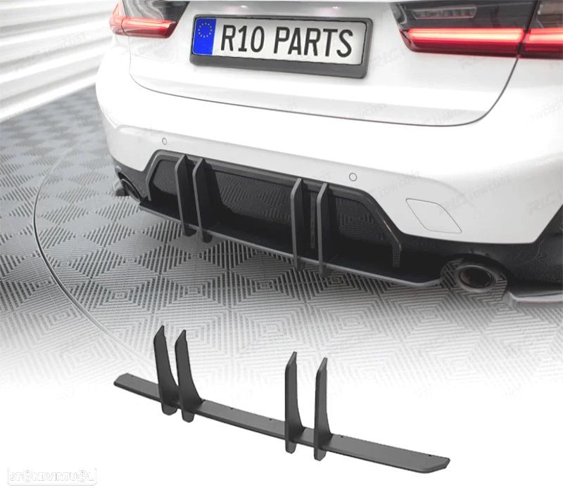 DIFUSOR BMW G20 23-25 PRETO BRILHANTE - 1