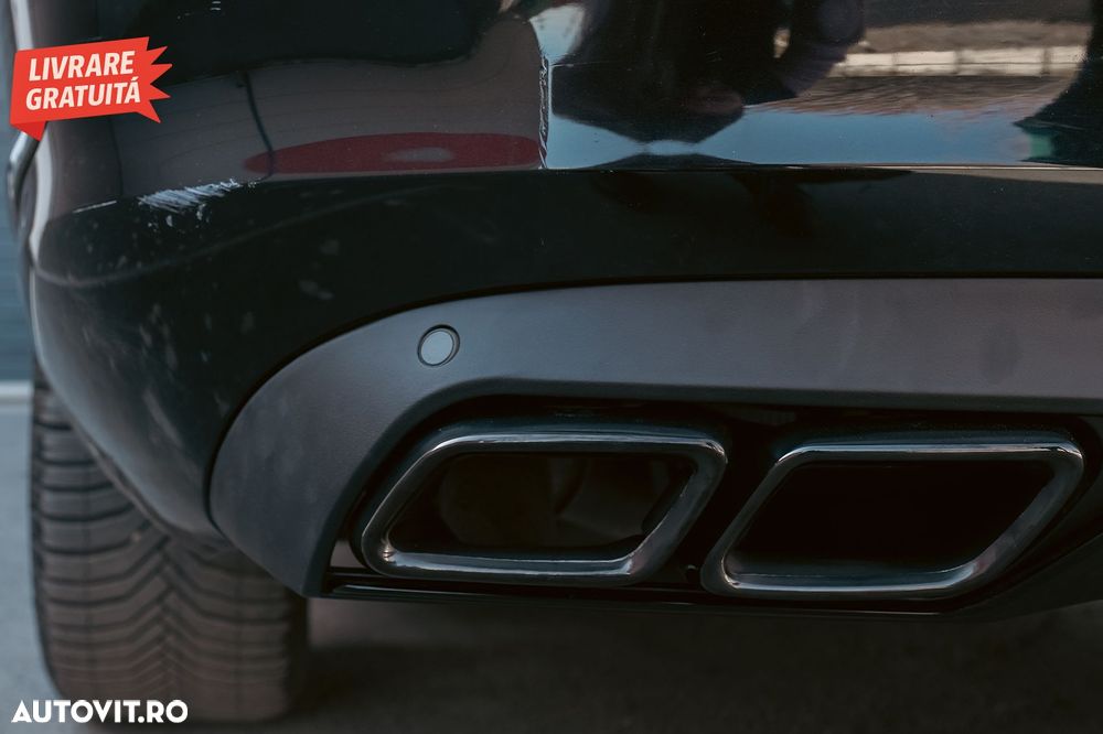 Ornamente Bara Spate Flapsuri Mercedes C Class W205 (2014-2020) Carbon Film- livrare gratuita - 26