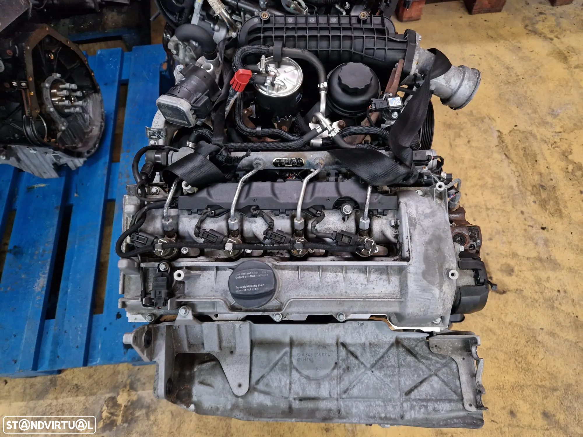 Motor usado 646961 MERCEDES CLASS E W211 220CDI 150CV W203 - 2