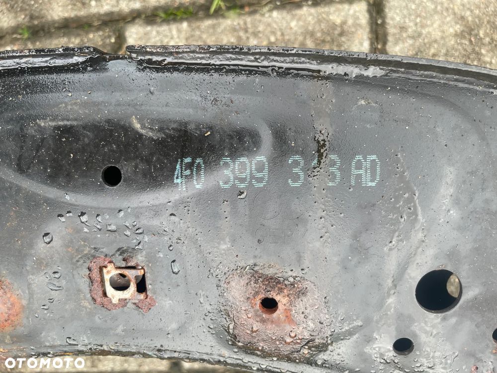 Sanki wózek belka silnika przód kołyska Audi A6 C6 2,7 TDI 4F0399313AD - 3