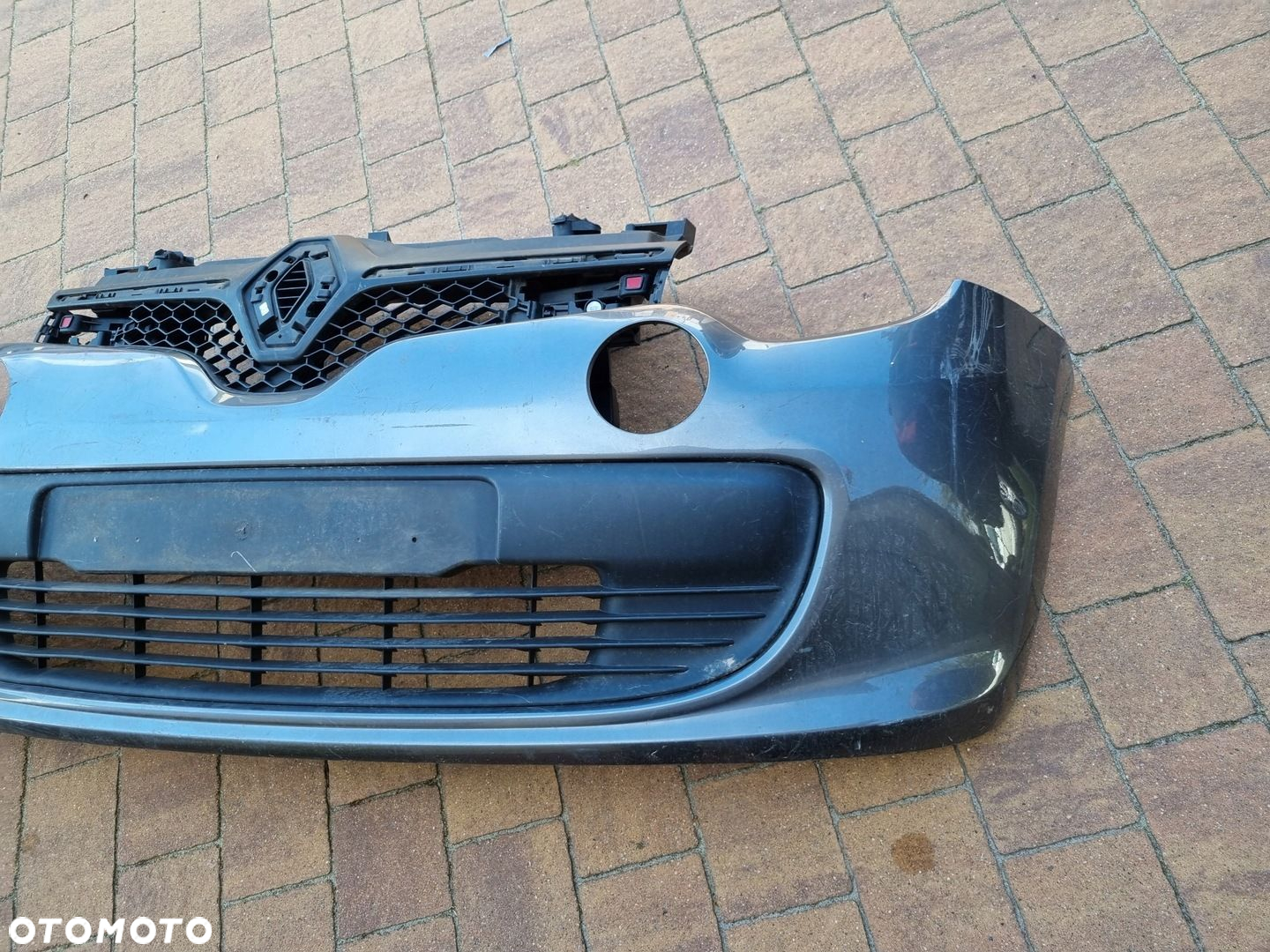 renault twingo III 3 14- zderzak przód  czasza grill - 3