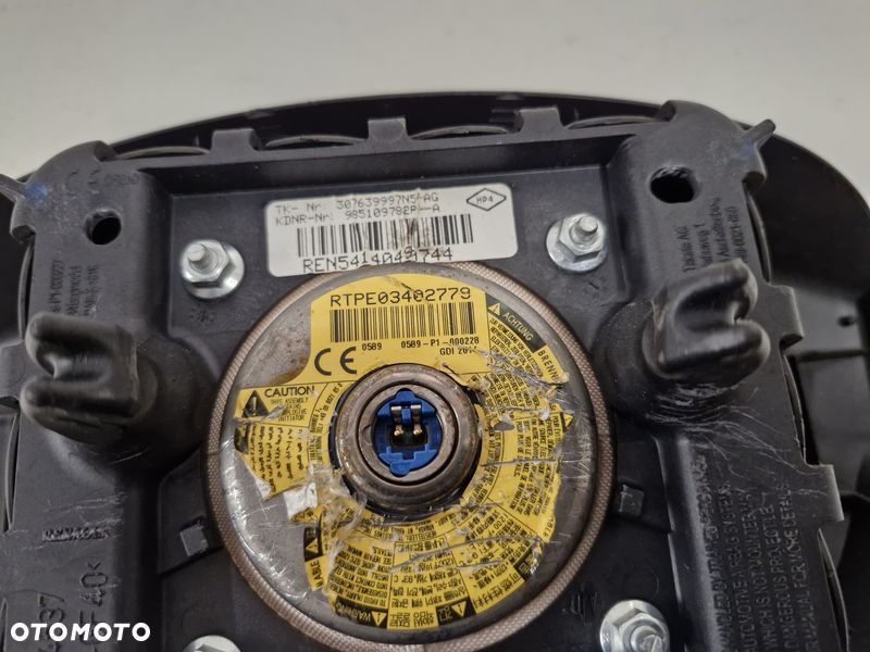 DACIA SANDERO II 2 PODUSZKA POWIETRZNA AIRBAG KIEROWCY KIEROWNICY 985109782R - 5