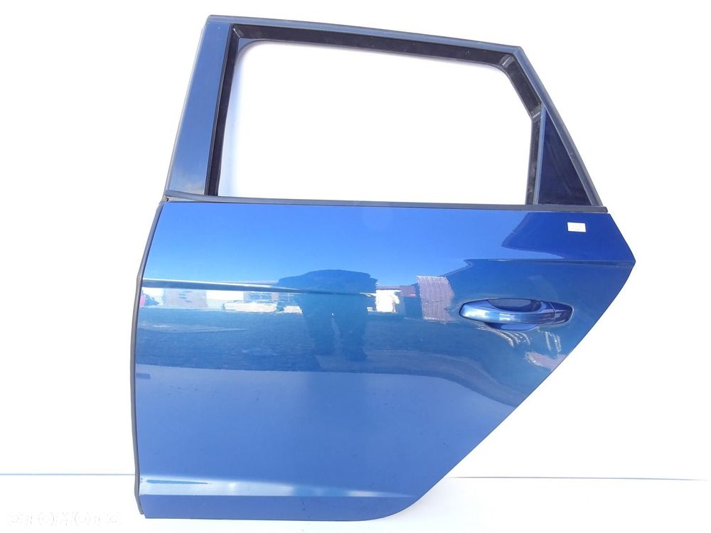 DRZWI LEWY TYŁ LEWE TYLNE LW5P SEAT LEON III 5F KOMBI 12-19r - 1
