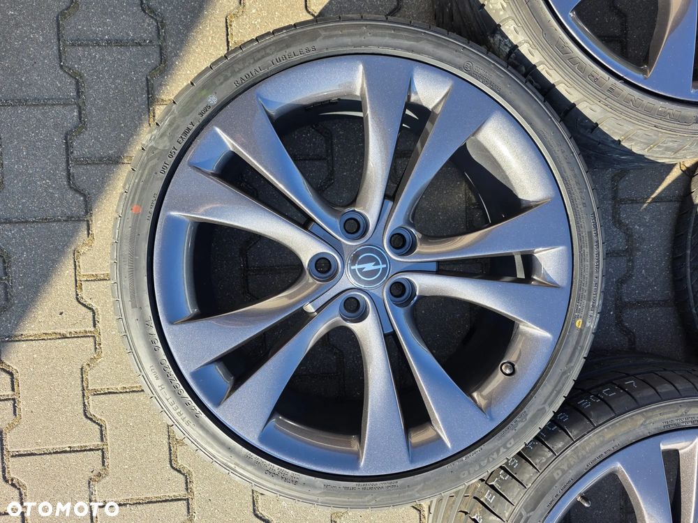 Opel insignia a OPC-LINE 5x120 felgi aluminiowe z oponami letnimi 245/35 R20 czujniki tpms  2x opona nowa 2x opona 18-19r - 3