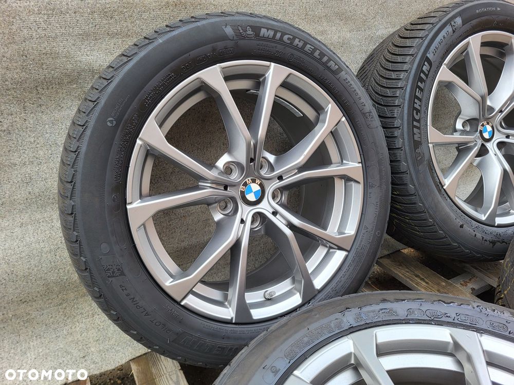 [K366] Koła zima BMW 17 Cali 5x112 Michelin 225/50/17 6mm BMW 3 23r - 5
