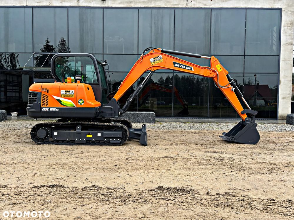 Doosan DEVELON DX60E-10N MINI-KOPARKA 2024r. MTH: 9 ! | JCB 8060, JCB 55 Z 65 Z CAT 305 305.5 VOLVO ECR 55 KUBOTA KX 57 KX 61 - 2