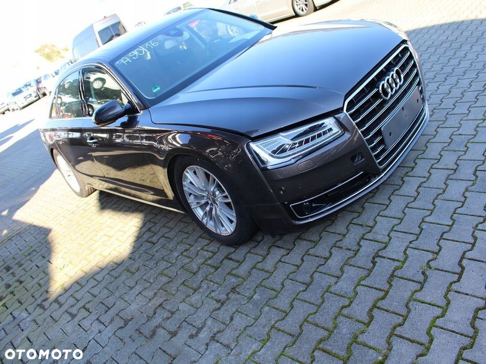 AUDI A8 D4 4H0 4.0TFSI MATRIX KOMPLETNY PRZÓD CHŁODNICE MASKA LAMPY LX1Y - 2