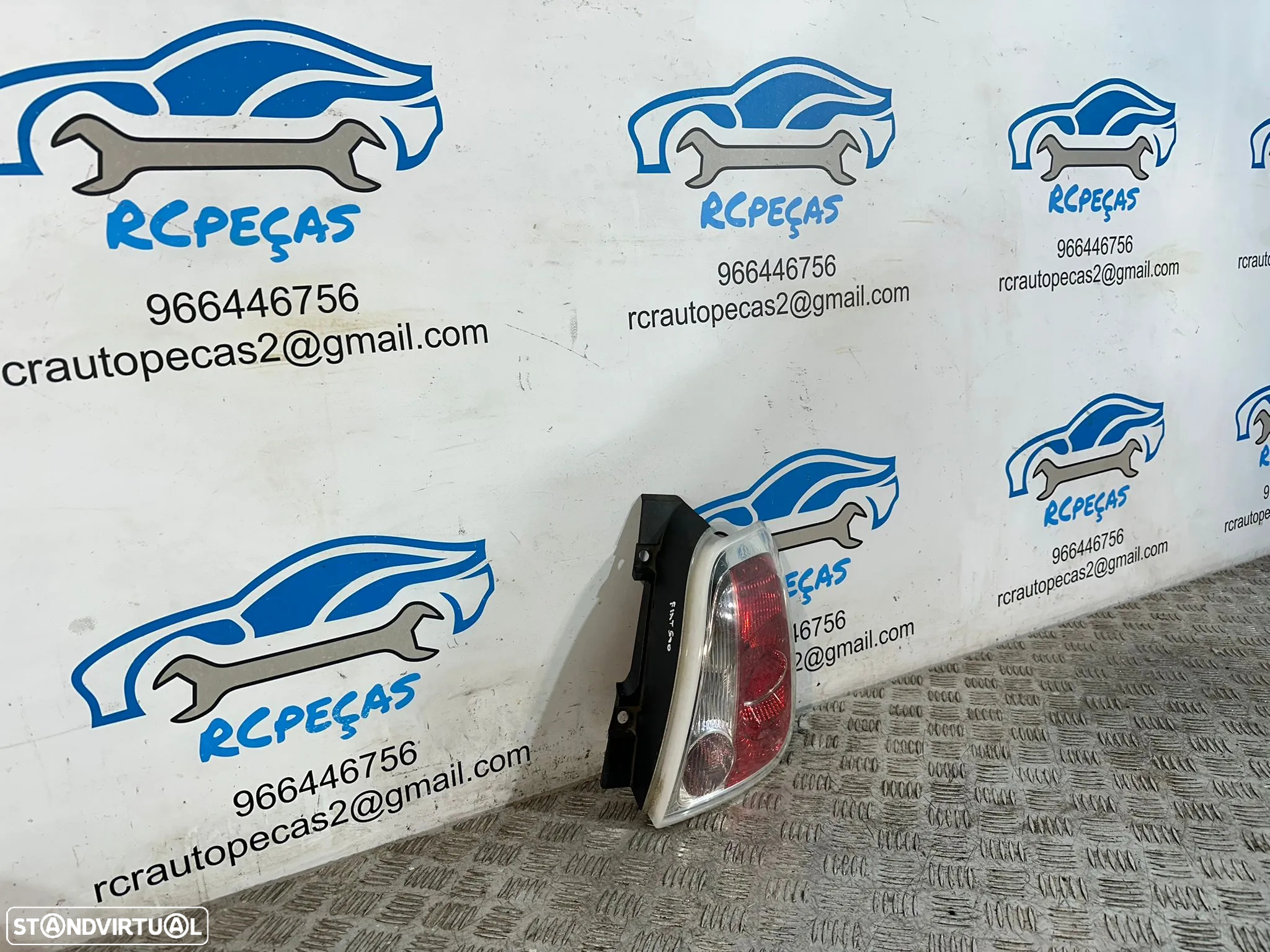 .Farolins Tras Traseiros Esquerdo Direto Originais Fiat 500 312 2007 - Presente - 4