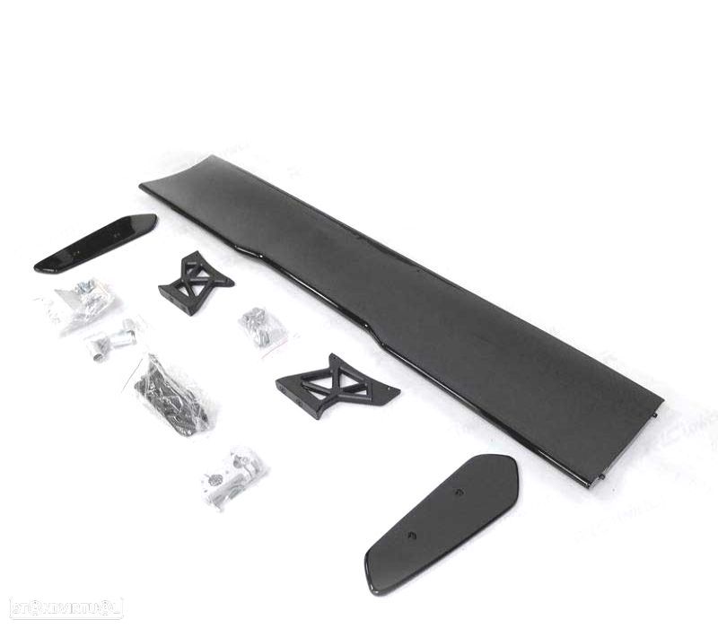 AILERON SPOILER BMW F30 F80 F32 F82 LOOK GTS PRETO BRILHANTE - 3