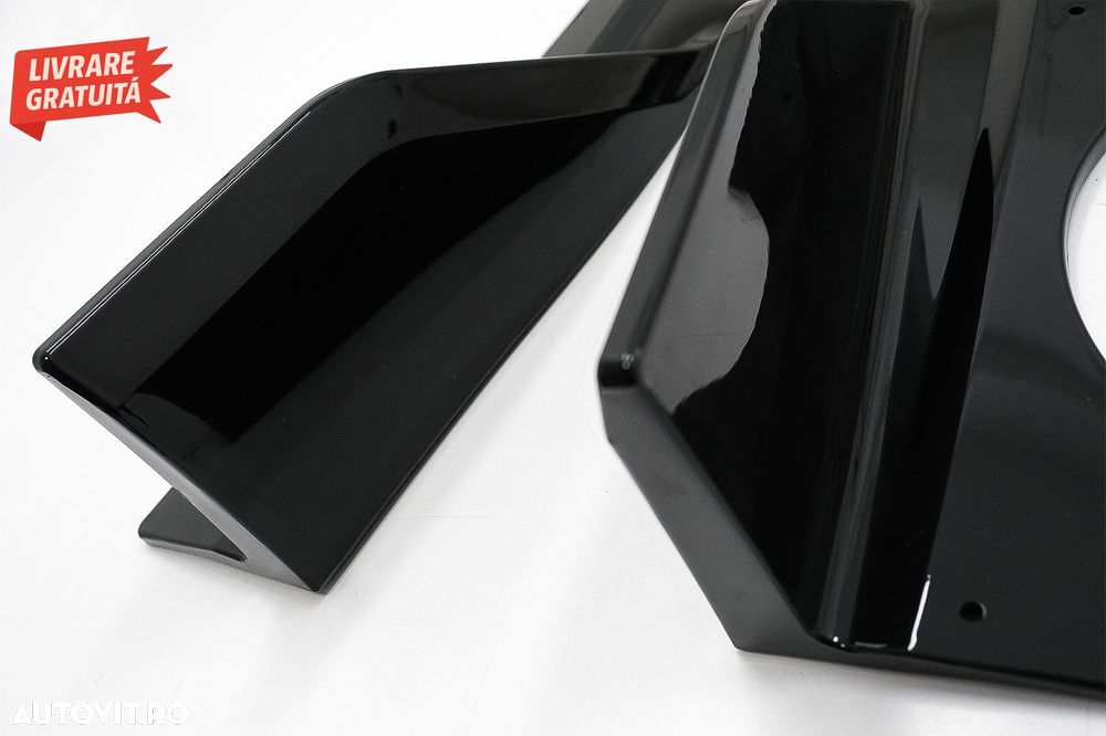 Pachet Exterior Aero BMW X5 G05 (2018-2022) M-Tech Black Knight Design Negru Lucio- livrare gratuita - 11