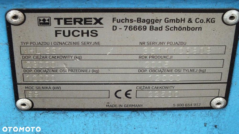 Fuchs MHL 331 - 15