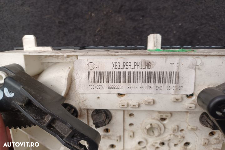 Comanda AC X83RSAPH1HG X83RSAPH1HG Opel Vivaro A [facelift] [2006 - 2 - 4