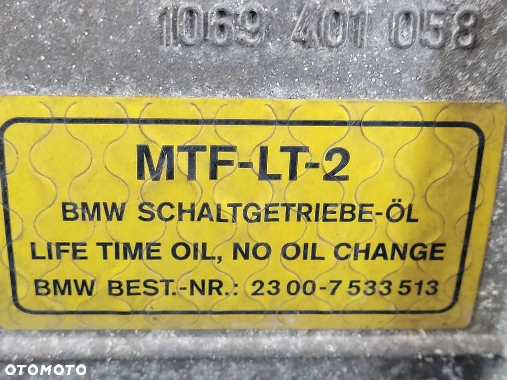 SKRZYNIA BIEGÓW MANUALNA BMW 3 E91 2.0D 122KM 1069401058 6 BIEGÓW - 5