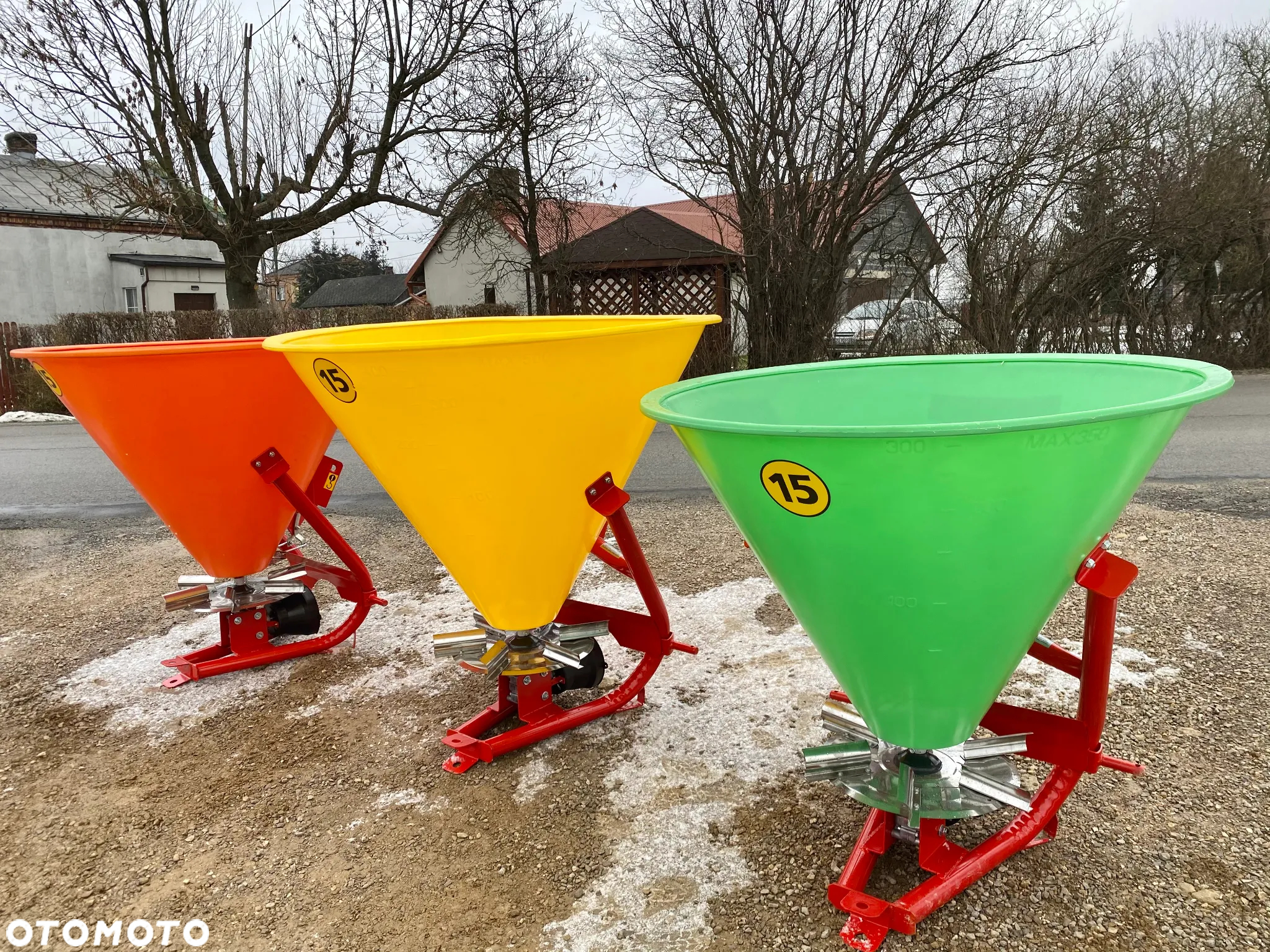 ROZSIEWACZ NAWOZÓW/ lejek/ solarka STRUMYK od 200-500l NOWY - 3