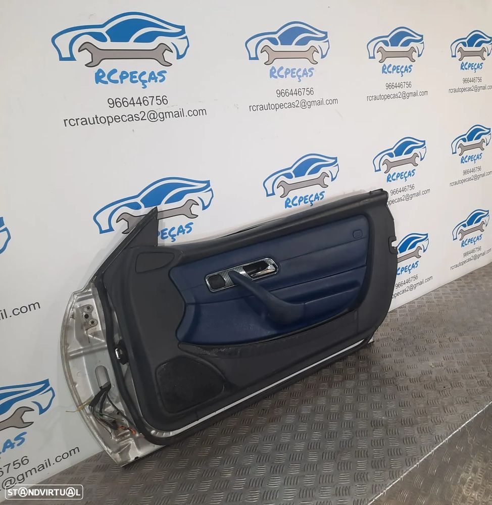PORTA FRONTAL DIREITA MERCEDES BENZ SLK R170  FECHO ELEVADOR MOTOR PUXADOR VIDRO RETROVISOR RETROVISORES ORIGINAL - 6