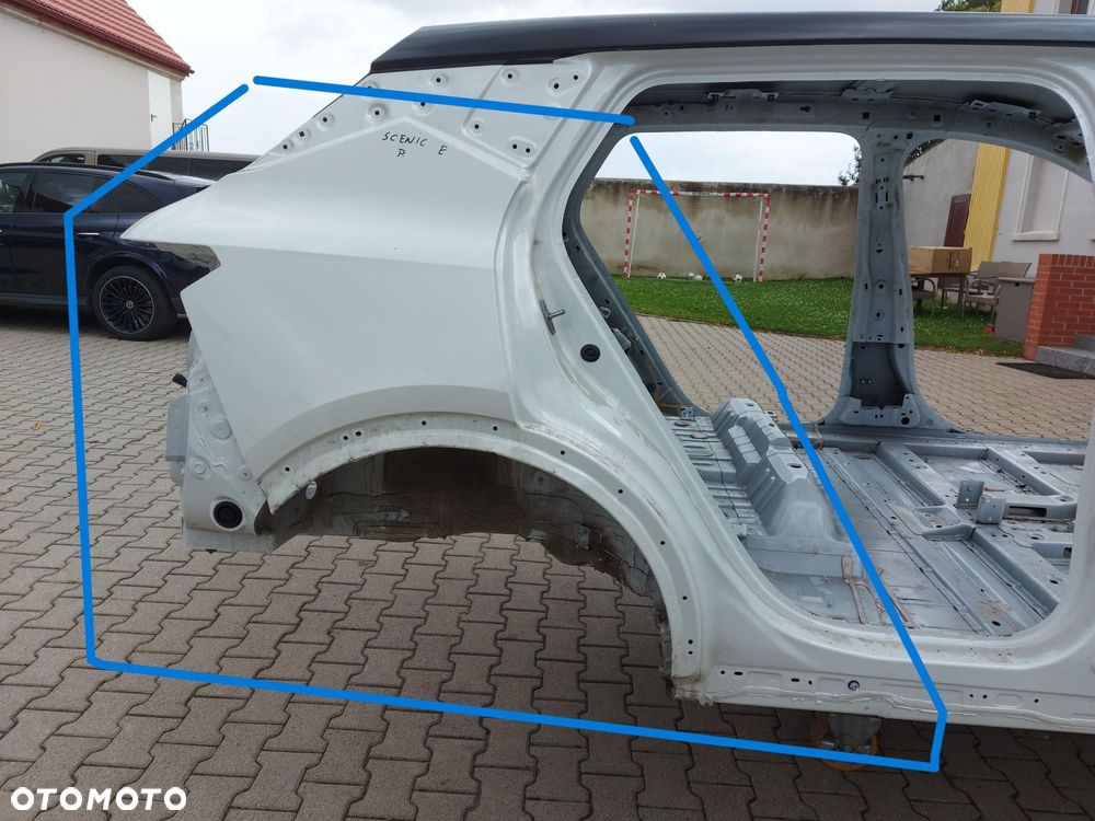 RENAULT Scenic E-Tech V 5 Błotnik tył lewy prawy podłoga wanna bagażnika BIXUI - 2