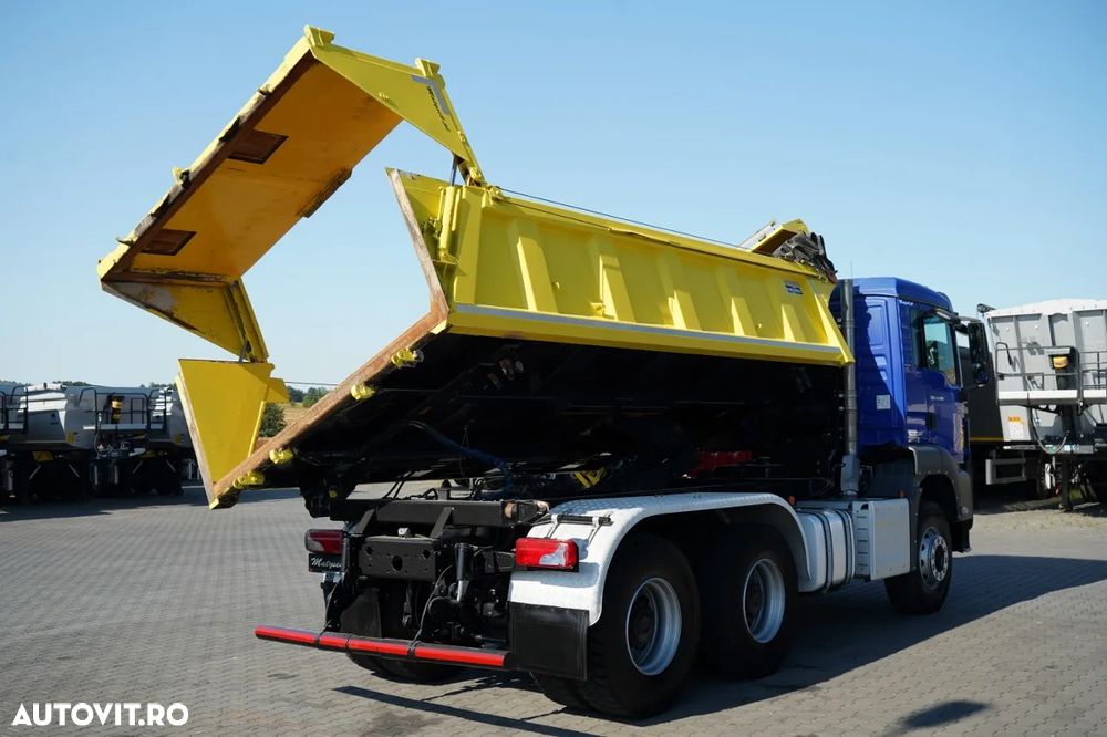 MAN TGS 26.400 / 6x4 / BASCULATOR / HYDRODOLT / HYDRODOLT / NAVI / IMPORTAT - 12