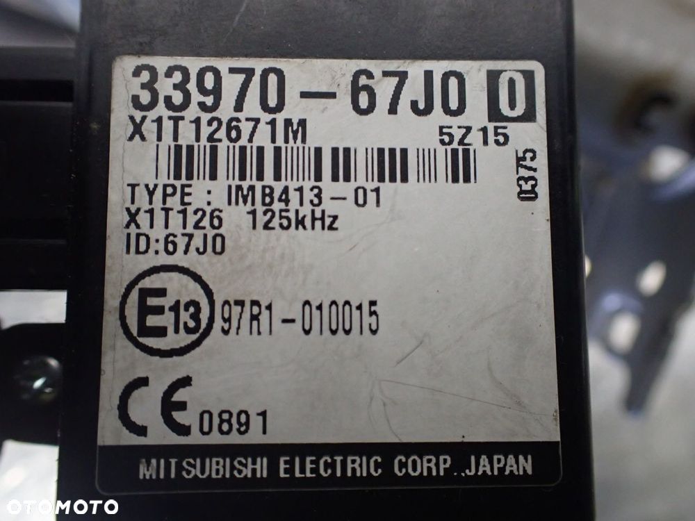 KOLUMNA KIEROWNICZA ZE STACYJKĄ SUZUKI GRAND VITARA II 1.9 33970-67J00 - 6