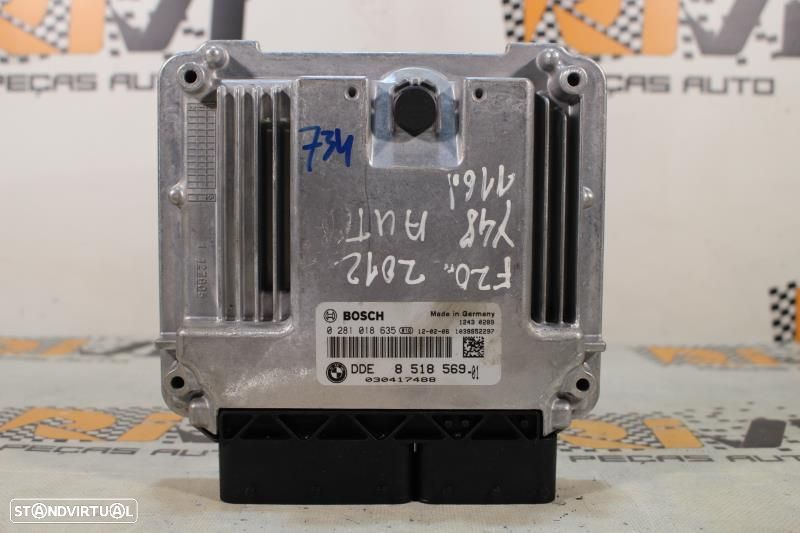Centralina De Motor Bmw 1 (F20)  8518569 / 0281018635 / 1039S52297 - 1