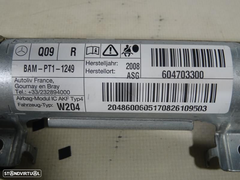 Airbag De Cortina Direito Mercedes-Benz C-Class (W204)  604703300 - 5
