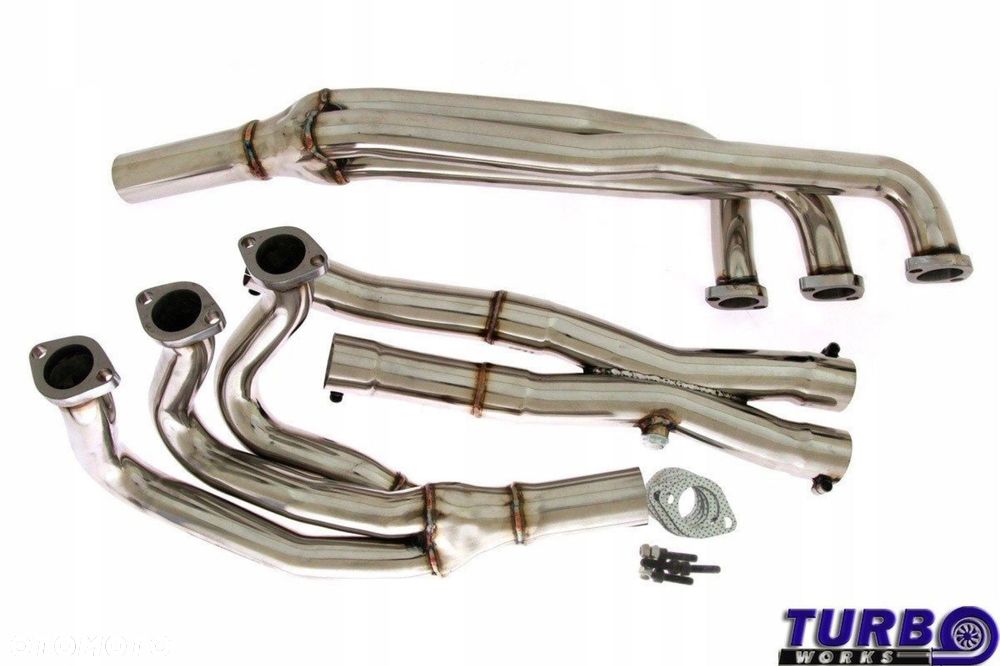 Kolektory wydechowe BMW e30 e34 m20 2.0 2.5 barany - 8