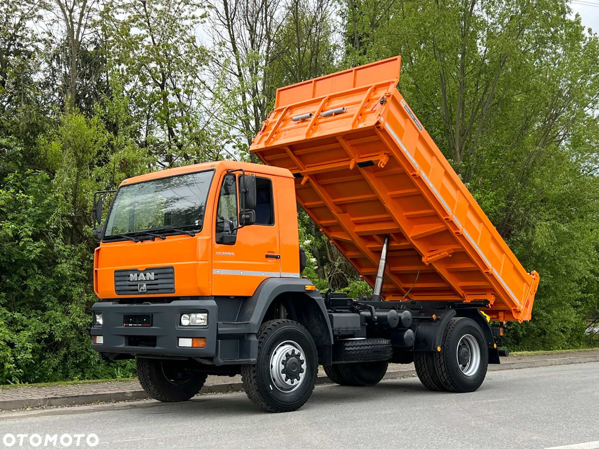 MAN * LE 280 B * MAN * 4x4 * Kiper Wywrotka x3 * Meiller * Sprowadzony * Stan Perfekcyjny * - 23