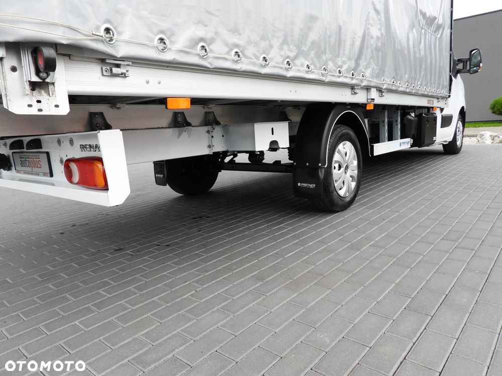 Renault MASTER PLANDEKA 10 PALET WEBASTO TEMPOMAT LEDY PNEUMATYKA KLIMATYZACJA  165KM - 18