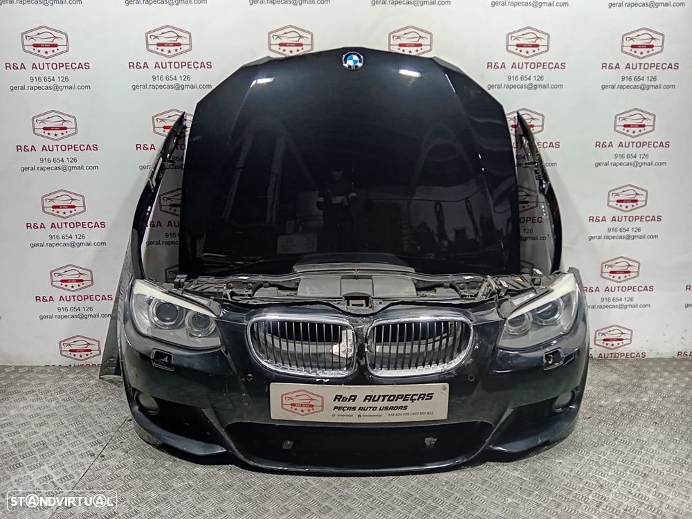 Frente Completa BMW Série 3 E92 E93 Pack M LCI Faróis Bi-Xenón Diesel Original - 18