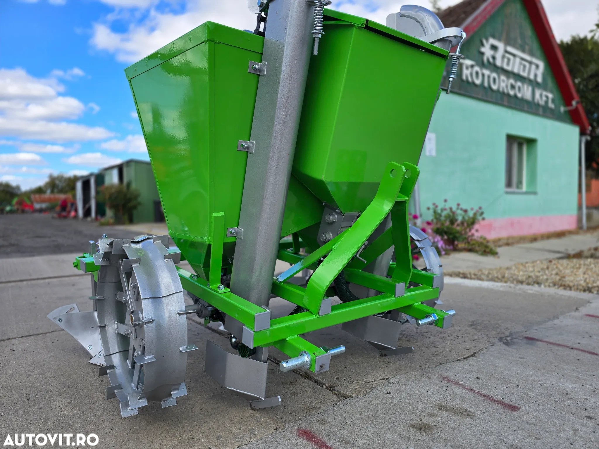 BOMET Plantator GEMINI cartof 2 Rind cu ingrasamint - 12