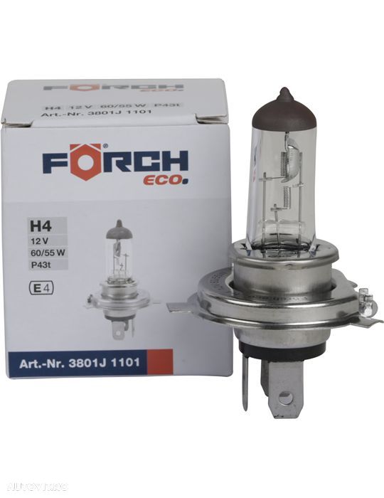 Bec auto H4, 12V, 60/55W, P43t - 1