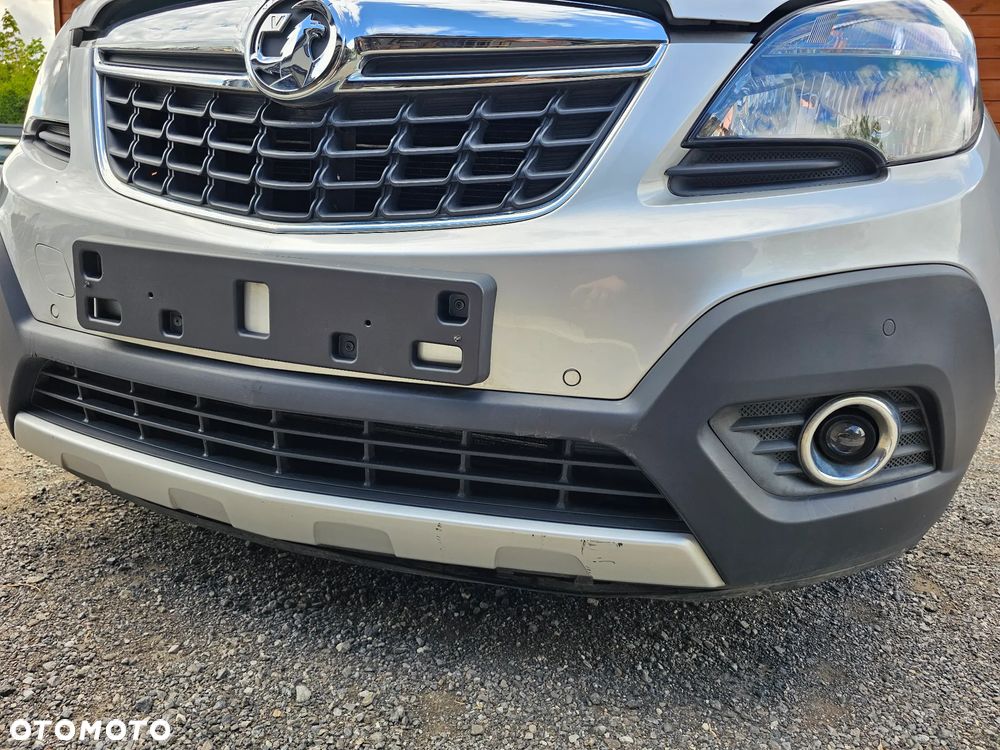 ZDERZAK PRZÓD PRZEDNI OPEL MOKKA 2012-2015r GAN PDC HALOGENY KOMPLETNY - 4