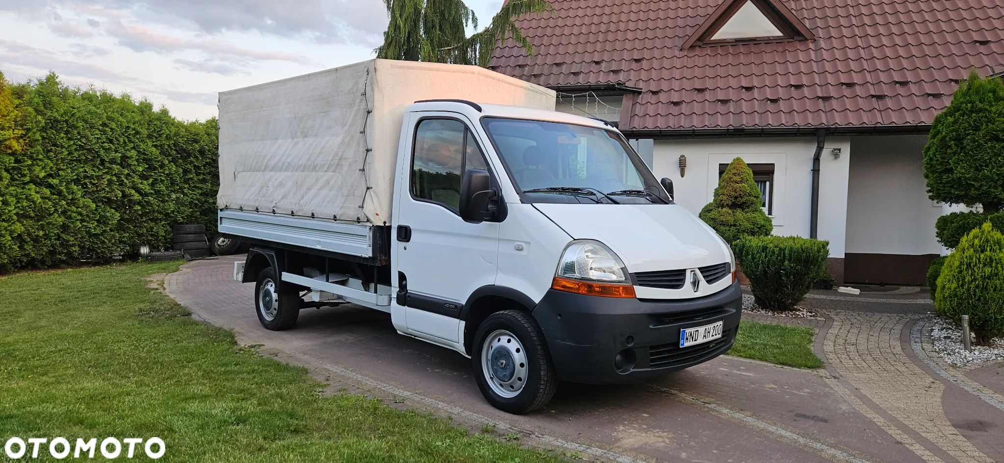Renault MASTER 2.5 DCI 2008 r SKRZYNIA PLANDEKA PAKA 3 OSOBY - 1