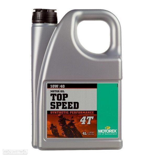 oleo motorex 4t top speed 10w/40 4l - mot222 - 1