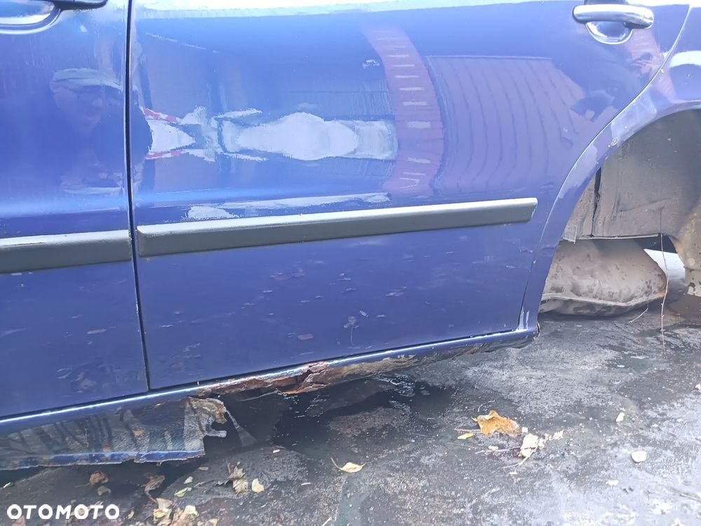 Drzwi lewy TYŁ Seat Toledo II 2 Leon kolor lakier LS5N niebieskie lewe tył tylne - 2