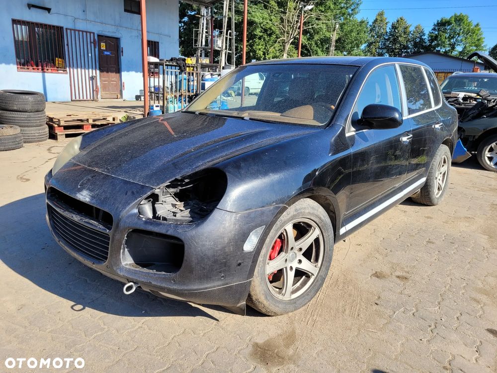 PORSCHE CAYENNE 955 L041 maska pokrywa silnika klapa bagażnika zderzak lampa reflektor pas przedni stop lampy halogeny - 1